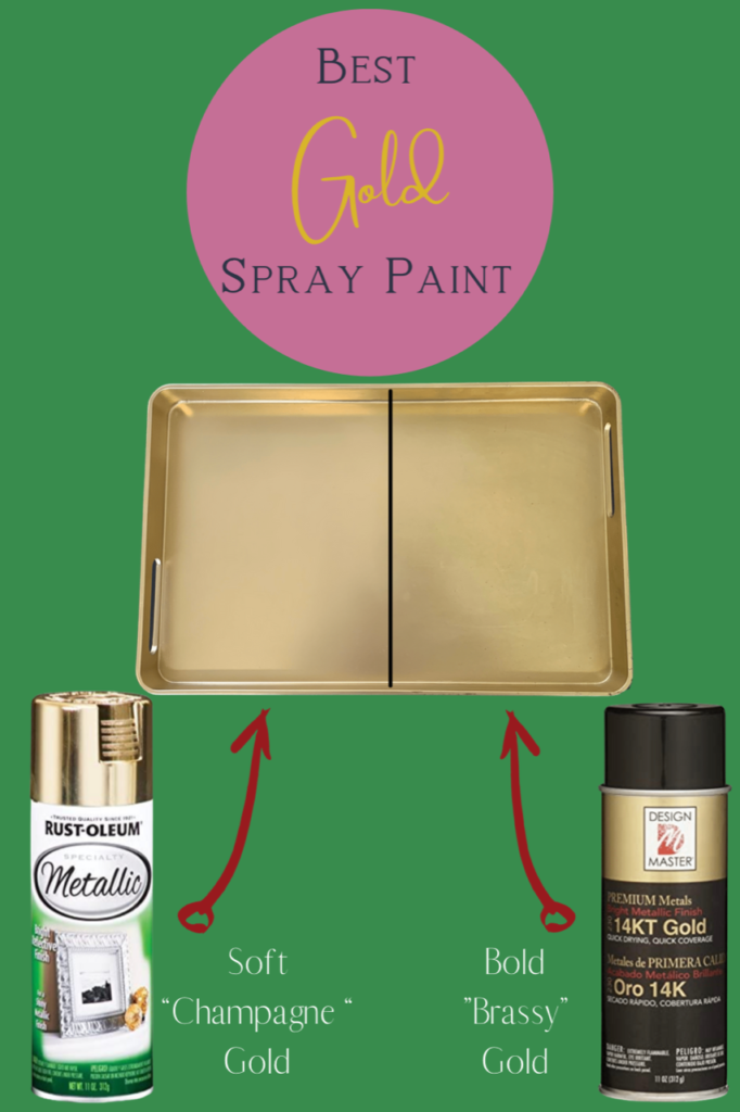 Best Gold Spray Paint - Uplifted Beauty