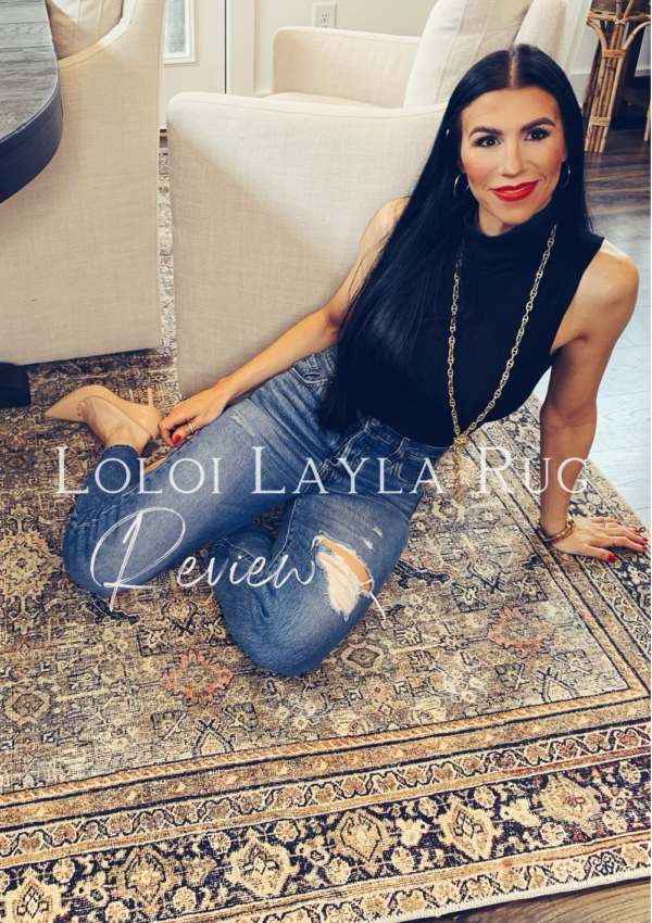 Loloi Layla Rug Olive Charcoal