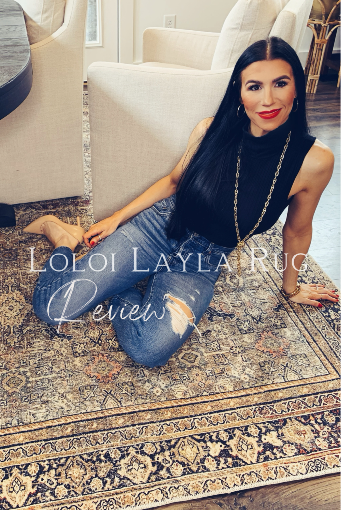 Loloi Layla Rug Olive Charcoal